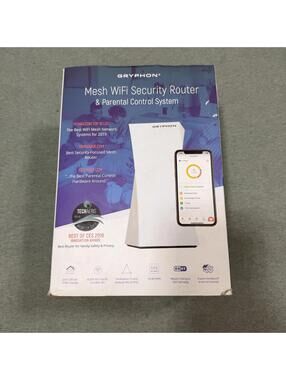 Gryphon Tower Super-Fast Mesh WiFi Router Advanced Firewall Parental Control